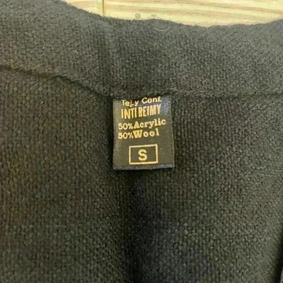 90’s Retro Wool Alpaca Print Vest - Picture 3 of 5